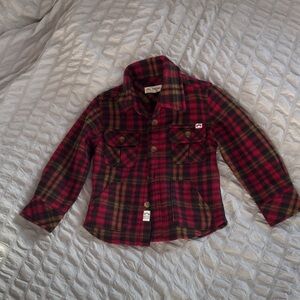 Appaman Red and Black Plaid Button Down Shirt